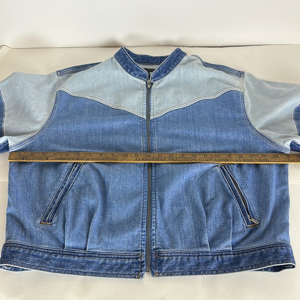 7 For All Mankind. Patchwork Bomber Patchwork Set… - image 8